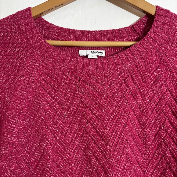 Women's Pink Sweater - Picture 8 of 12